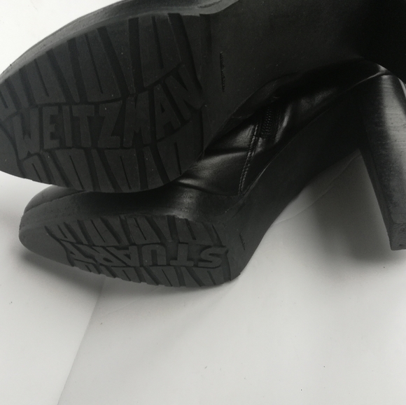 STUART WEITZMAN Platform to the Knee leather Boots - Picture 7 of 10